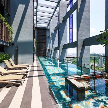 Apartamento Millerz Square By Mykey Kuala Lumpur Exterior foto Sky Pool
