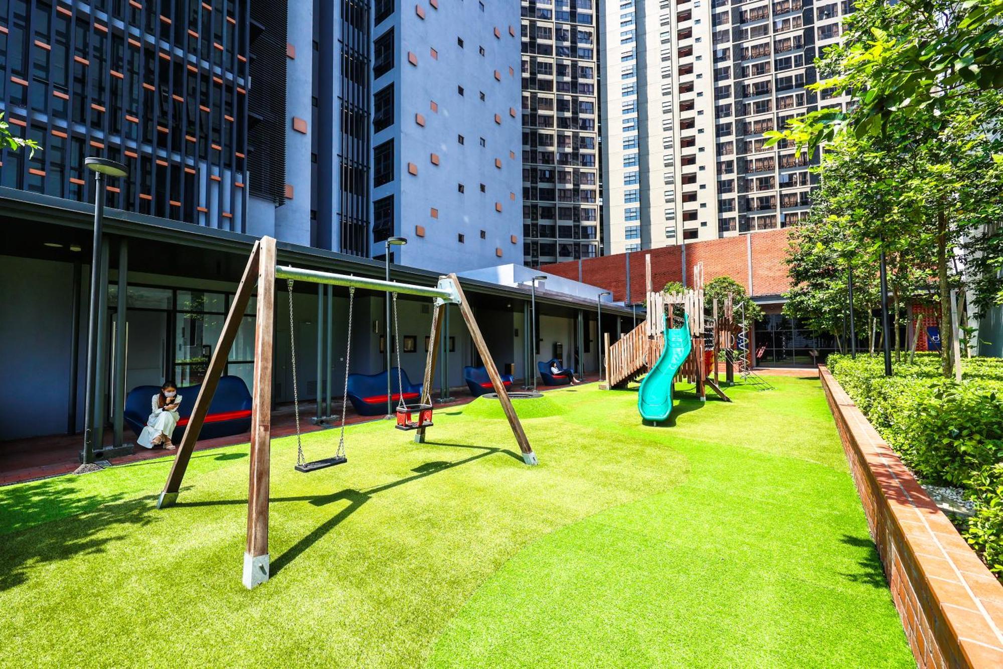 Apartamento Millerz Square By Mykey Kuala Lumpur Exterior foto Children's playground