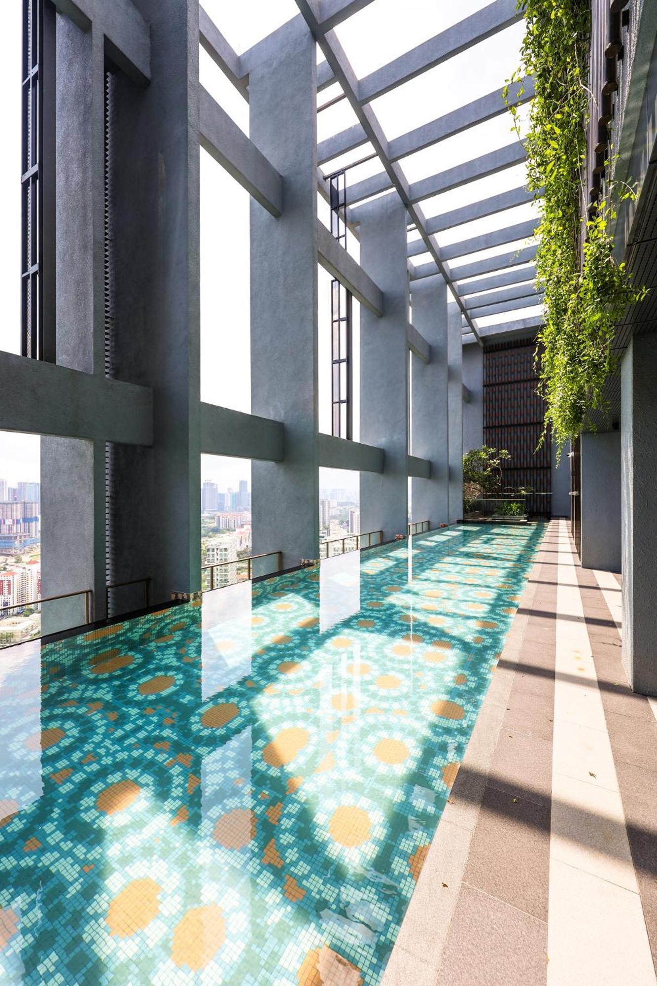 Apartamento Millerz Square By Mykey Kuala Lumpur Exterior foto Sky Pool