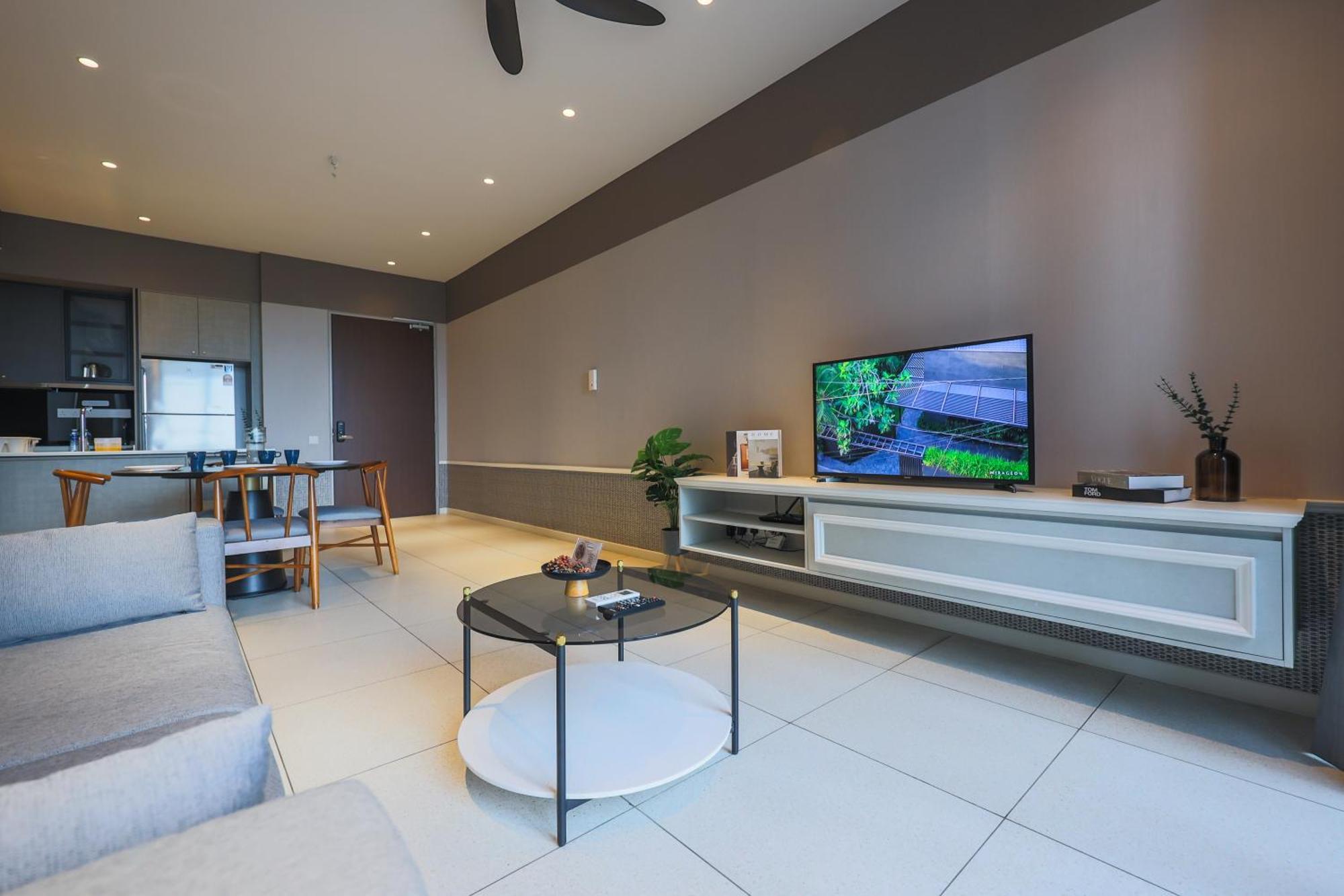 Apartamento Millerz Square By Mykey Kuala Lumpur Exterior foto Living Hall